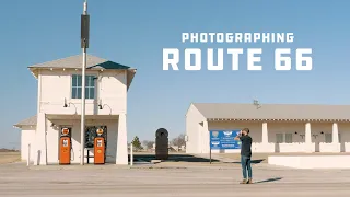 Photographing Route 66 - Roadtrip VLOG |  Fuji X100F and Pentax 645N