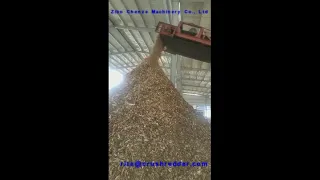 wood waste grinding shredder for biomass  in Sri Lanka