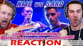 WHAT A BATTLE! NME vs Saro - Beatbox REACTION / Loop Station Semi Final