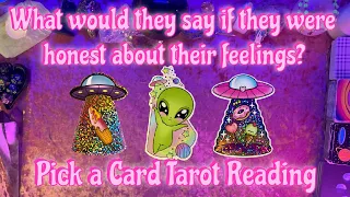 ✨WHAT WOULD HAPPEN IF THEY WERE HONEST ABOUT THEIR FEELINGS?✨Tarot Pick a Card Love Reading