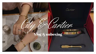 Cartier Love Bracelet Unboxing & City Vlog❤️💎 #cartier #lovebracelet #vlog #unboxing