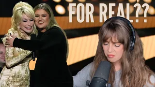 Kelly Clarkson destroys "I will always love you" - Dolly Parton Tribute at ACM awards REACTION