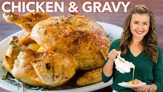 Instant Pot Whole Chicken + Easy Chicken Gravy Recipe