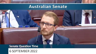 Senate Question Time - 6 September 2022