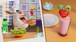 Booba 🥤 Food Puzzle: Smoothie recipe 🧃 Funny cartoons for kids - Booba ToonsTV