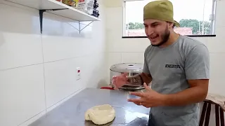 RECEITA DE PIZZA PARA 1KG DE TRIGO | BATI NA MÃO...