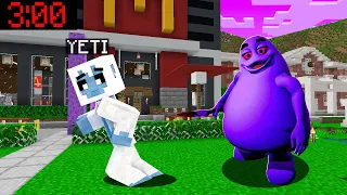 NIE WCHODŹ NA SERWER z GRIMACE o 3:00 w Minecraft!