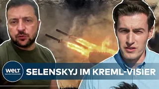 UKRAINE-KRIEG: Vergeltung für Drohnenangriffe auf Kreml - Russische Anschlagsversuche auf Selenskyj