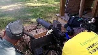 Dave Liddy Firing Browning 1917 Water Cooled