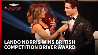 Lando Norris wins British Competition Driver of the Year | Autosport Awards