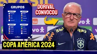 Dorival convocou Brasil para amistosos e Copa América|A lista é boa?|