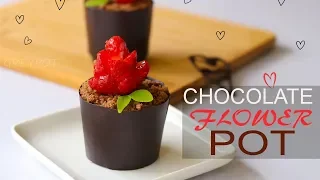 Chocolate Flower Pot | Valentines Day Special Dirty Flower Pot Recipe
