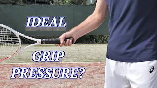 Ideal Tennis Grip Pressure For Each Stroke