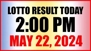 Lotto Result Today 2pm May 22, 2024 Swertres Ez2 Pcso