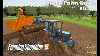 Farming Simulator 2019. State Farm Dawn. Sowing grain; we buy sheep. Episode 6