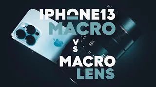 iPhone 13 Pro Macro vs Real Macro Lens Comparison