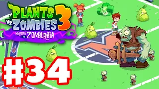 Everybody on the Field! - Plants vs. Zombies 3: Welcome to Zomburbia - Gameplay Walkthrough Part 34