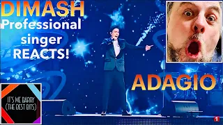 DIMASH ADAGIO | PRO SINGER REACTS!