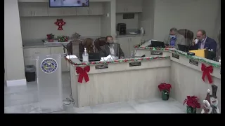 City Of Sweetwater  Commission Meeting December  07th  2020