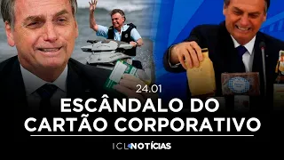 2.000 PÁGINAS DE GASTOS DOS BOLSONARO - 🔴 ICL NOTÍCIAS - 24/JANEIRO ÀS 08H