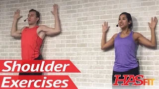 20 Min Shoulder Stretching & Strengthening for Pain Relief - Shoulder Pain Exercises Stretches