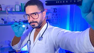 ASMR for ADHD Focus on ME Test, Follow my Instructions, Visual Light Triggers, Doctor Medical Exam