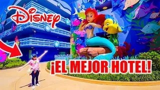 ¡ASÍ es EL MEJOR HOTEL de DISNEY! 🌟 Hotel ART OF ANIMATION RESORT (Orlando español) 🏨