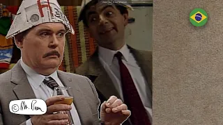 Mr. Bean organiza um jantar | Clipes engraçados do Mr Bean | Mr Bean em português