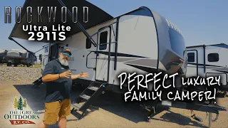 The ULTIMATE Luxury Bunk Room Travel Trailer! - 2024 Rockwood Ultra Lite 2911BS