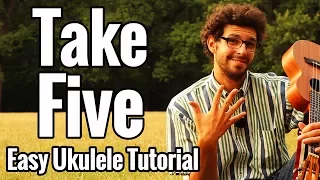 Dave Brubeck - Take Five - Ukulele Tutorial With Solo Tabs, Chords & Play Along