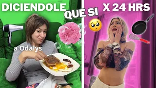 24 HORAS DICIÉNDOLE QUE SÍ A ODALYS😭😓 | Hermanas JM