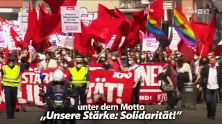 1. MAI 2021: Die KPÖ demonstriert in Graz | Steiermark heute