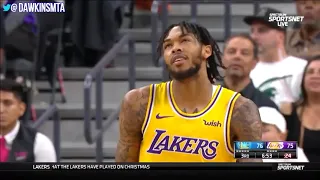 Brandon Ingram Vs The Golden State Warriors (Tries To Prove He's Lebron's New Kyrie Irving)