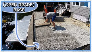 How To (Properly) Prepare the Base for Concrete Pavers | "Open Grade Base"