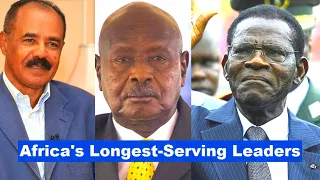 Top 5 Africa's Longest Serving Presidents Still in Power in 2022