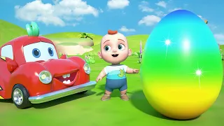 Let's See What's Inside the Surpise Egg! | Toddler Learning Videos | Leo & LoLo's World