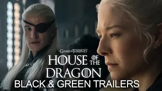 House Of The Dragon Season 2 | Official Green & Black Trailers | 2024