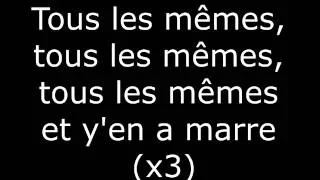 Stromae - Tous Les Mêmes (Lyrics)