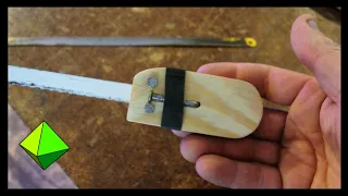 Hacksaw blade handle