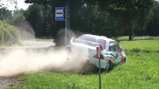 Lõuna-Eesti Rally 2022 mistakes action