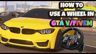 How to use a STEERING WHEEL in GTA V / FIVEM (SAFE & NO SERVER SIDE MODS)