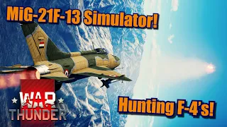 War Thunder MiG-21F-13 Gameplay in Simulator Battles! #30DAYCHALLENGE