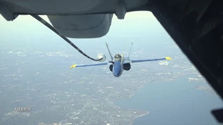 Blue Angels And Thunderbirds Refueling • America Strong Flyover