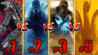 Who's the Most Powerful Titan in the Monsterverse? | Ranking Every Monster From Weakest to Strongest