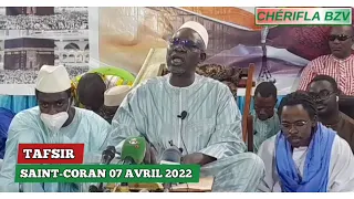 TAFSIR SAINT-CORAN 07 AVRIL 2022 ASEÏD CHÉRIF OUSMANE MADANE HAIDARA