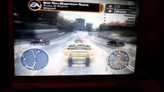 NFS Most Wanted on Sony Vaio VGN-NR31J geforce 8400 gt