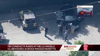 FBI raids Hells Angels' clubhouses in Massachusetts