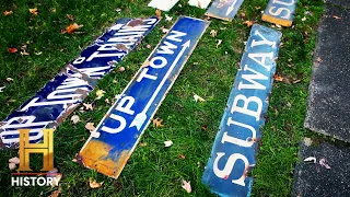 American Pickers: $9,000 Worth of Old Subway Signs?! (Season 24)