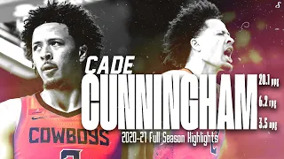 Cade Cunningham OSU 2020-21 Full Season Highlights | 20.1 PPG 6.2 RPG 3.5 APG, #1 Pick! #Pistons