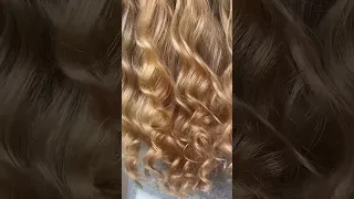 TUTORIAL heatless curls 🤩🔥🔥🔥 #hairstyle #longhair #hair #hairstyling #hairhack #hairtutorial